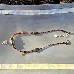 ☆Collection I Fall Harvest (leaf) necklace